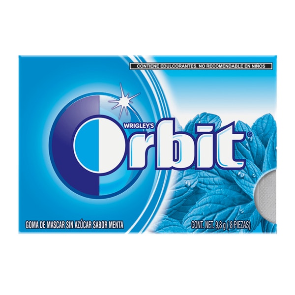 ORBIT Menta 8 Pastillas