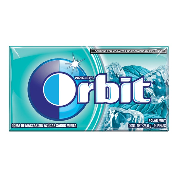 ORBIT Polar Mint 14 Piezas
