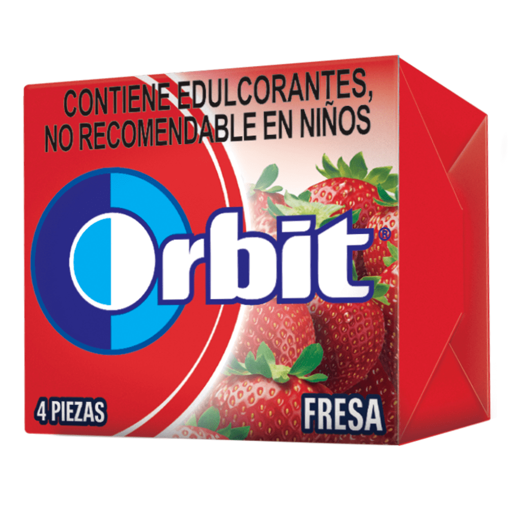 ORBIT Polar Mint 4 Pastillas Orbit Gum